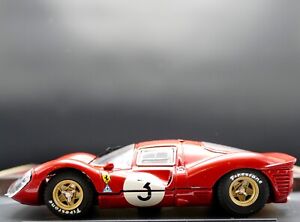 Bang Model Ferrari 330 P4 Car#3 1967 Winner Monza 1000 Km Scale 1:43