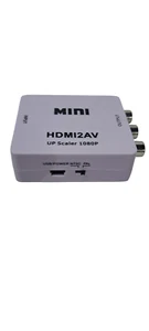 HDMI2AV Mini Converter HDMI To AV Adapter HDMI to RCA 1080P HD Video Audio Q - Bild 1 von 5