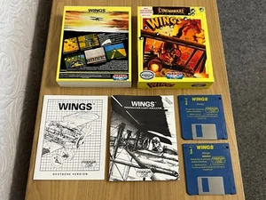 Amiga Cinemaware Wings ( German Version ) - Working -👽👾Retro Gift Idea👾👽 - Afbeelding 1 van 24
