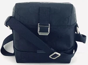 New Authentic Gucci GG Off The Grid Black Unisex 643858 Messenger Bag w/Box, NWT - Picture 1 of 13