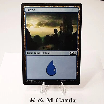 MTG - M19 - Island (267/280) - Image 1 of 3
