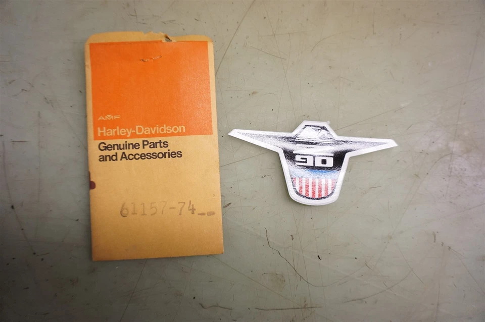 Harley 61157-74 NUEVO Calcomanía Aermacchi Z-90 Z90 Tanque de Gas #11 *CBZ4 Foto 1 de 4