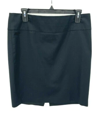 Falda Banana Republic Mujer 10 Negra Lápiz Oscuro Academia Escuela Niña Foto 1 de 4