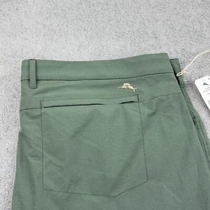 Tommy Bahama High Stretch Chip Shot Golf Pants Dark Jade Men's Size 42x30 - Picture 1 of 7