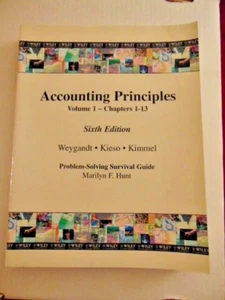 Accounting Principles 6th Edition Marilyn F Hunt Problem-Solving Survival Guide - Picture 1 of 3