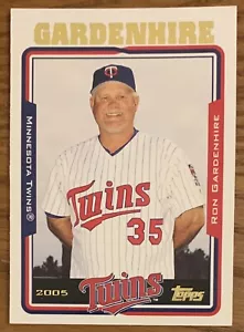 RON GARDENHIRE, 2005 TOPPS CARD, LEGENDARY MANAGER ! - Picture 1 of 1