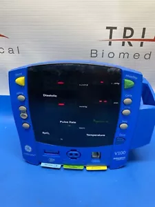 GE CARESCAPE DINAMAP V100 VITAL SIGNS PATIENT MONITOR - Picture 1 of 6