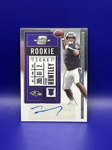 2020 Panini Contenders Optic Ticket Tyler Huntley #206 Rookie Auto RC - Picture 1 of 2
