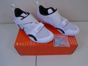 Scarpe da ciclismo uomo Nike SuperRep Cycle Indoor Peloton taglia 8,5 CW2191-100 NUOVE - Foto 1 di 6