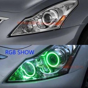 for Infiniti G25 Q40 G37 sedan 10-15 Dream color Chasing RGB Flow halo ring APP - Picture 1 of 23