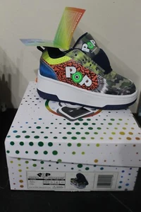 NEW HEELEYS POP BOYS SKATE ROLL SNEAKERS SHOES SIZE US 12 - 17CMS - Bild 1 von 2