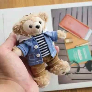 Duffy Bear with Costume Plush Toy Keychain key ring Gift 15cm - Picture 1 of 3