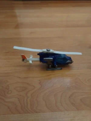 Matchbox Mission Helicopter No 57 Blue Toy Vintage Collectable Model 1:80 - Image 1 of 4