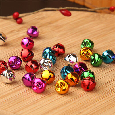 Color Cruz Jingle Bell Cuelgan Encanto Colgante Joyería Haciendo Bricolaje Pet Bell 10-30mm • 1.87€