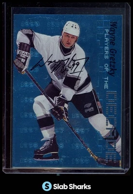 1999 MILLENNIUM SIGNATURE SERIES WAYNE GRETZKY PLAYERS OF THE DECADE AUTO /1000 - Image 1 of 4
