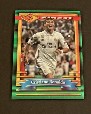 2022-23 Topps Finest Flashbacks UEFA Cristiano Ronaldo #77 - Bild 1 von 2