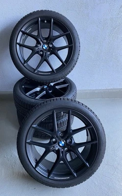 ❄️*Wie Neu* 4 BMW 1er F40 2er F44 M554 Winterreifen Winterräder 18 DOT24 7-8mm - Bild 1 von 4