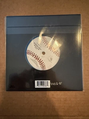 Benjamin Gibbard Death Cab Ichiro's Theme Goes to the Moon Vinyl 7" Aqua Blue - Image 1 of 3