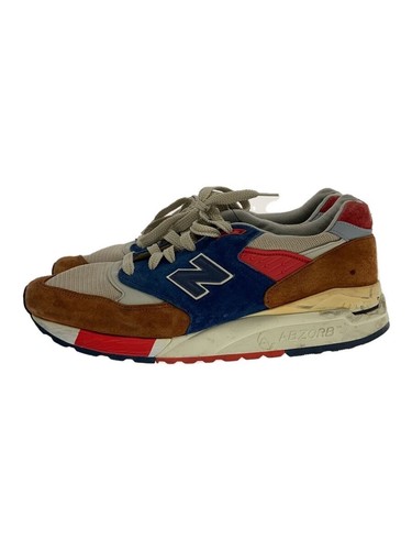 US11.5 New Balance Sneakers Taglio Basso Multicolore Camoscio M998Htb