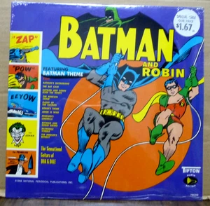 SUN RA Batman and Robin ORIGINAL 1966 LP (Mono Tifton 78002) STILL SEALED - Picture 1 of 3