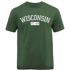 State of Wisconsin WI Grafik T-Shirt - Bild 1 von 17