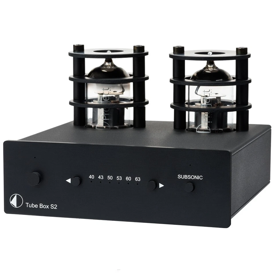Pro-Ject Tube Box S2 High End Röhren Phono-Vorverstärker - schwarz - Bild 1 von 1