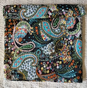 Indian Handmade Kantha Quilt Bedspread Pure Cotton Bedding Throw Blanket Double - Bild 1 von 6