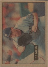 2005 (BREWERS) Bowman Heritage Mahogany #88 Lyle Overbay