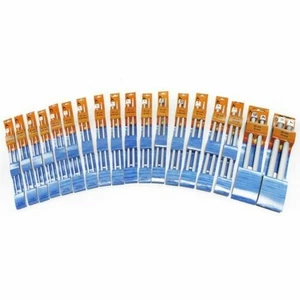 Pony Stricknadeln Länge 25cm Gemischte Größen 2.75mm An 15mm ein Endstück - Bild 1 von 19