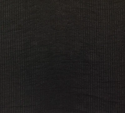 KASLEN PALIO BLACK STRIPE SHEER TAFFETA CURTAIN MULTIUSE FABRIC BY THE YARD 54"W - Image 1 of 4