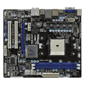 ASROCK A75M Motherboards AMD A75 DDR3 Socket FM1 Micro ATX - Picture 1 of 3