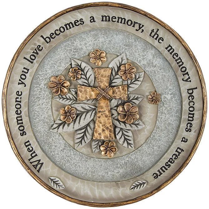 Carson 10 Resin Treasured Memory Garden Stone Plaque