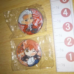 A70222 Fate stay night Heaven's Feel Can badge Shirou Emiya + Archer - Picture 1 of 4