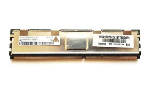 Qimonda 2GB 2Rx4 PC2-5300F DDR2-667MHz ECC Server Memory HYS72T256420EFA-3S-B2 - Picture 1 of 2