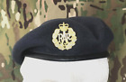 Royal Air Force Beret & Brass Cap Badge  Raf / Raf Regiment  55/56/57Cm