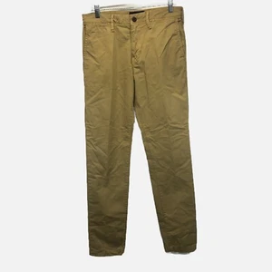 Pantalones para hombre American Eagle 29x32 Next Level Flex originales bronceados rectos caqui - Imagen 1 de 7