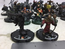 2X LOT MAGE KNIGHT #128 SHADE #012 DEMI MAGUS D&D HEROES WIZKIDS