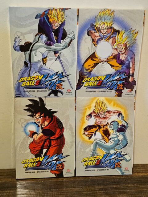 BOX DRAGON BALL Z KAI (QTD: 4) - - - DVD