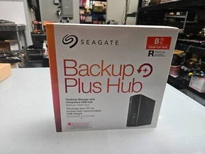 BRAND NEW -Seagate Backup Plus Hub 8TB Desktop HDD - Picture 1 of 2
