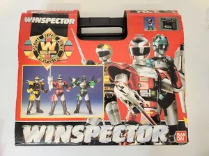 1990 Bandai Special Rescue Police WSP WINSPECTOR VINTAGE SUITCASE Complete VHTF! - Picture 1 of 24
