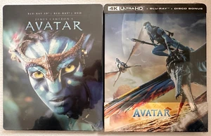 Lotto steelbook bd 4K AVATAR 3D + AVATAR 2 La via dell'acqua - edizioni italiane - Foto 1 di 5