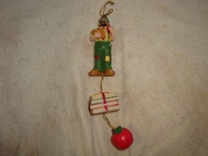 VINTAGE SAMMLERSTÜCK 1999 FLAMBRO IMPORT LEHRER ORNAMENT EMMETT KELLY #013 - Bild 1 von 2