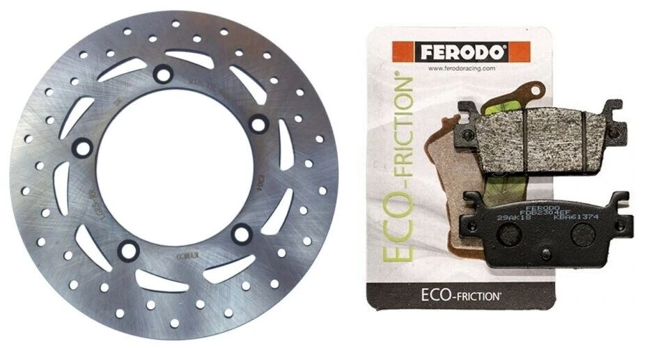 KYMCO AK 550 SE ABS 2017 2018 2019 2020 2021 DISCO FRENO POSTERIORE PASTIGLIE - Immagine 1 di 4