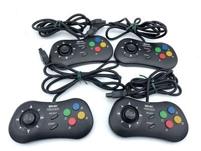 Neo Geo Controller Pads x4 SNK for AES CD CDZ JUNK Needs repair from JAPAN - Image 1 of 4