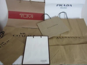 Tumi, Coach, Prada, All Saints Konvolut 7 Einkaufstaschen - Bild 1 von 7