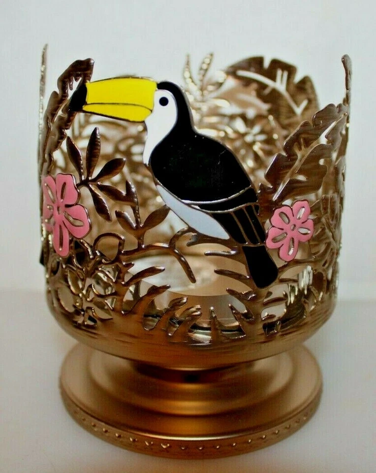 Bath & Body Works Pedestal Rainforest Scene Candle Holder