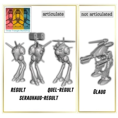 Zentraedi Battle pod x4 robotech 11.8 in DIY Model Kits pack - Image 1 of 4