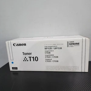 Canon T10 4565C001AA Cyan High Yield Toner Cartridge imageCLASS X LBP1538C - Picture 1 of 1