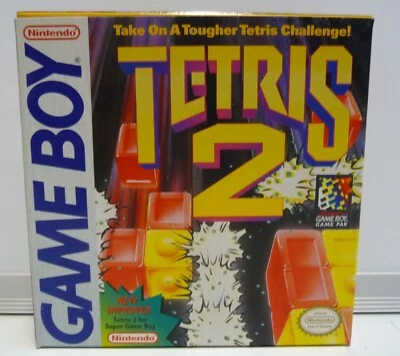 TETRIS 2 GAME BOY GAMEBOY NINTENDO CIB - GB COMPLETE 1994 - Immagine 1 di 4