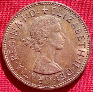 1965 British Large Penny In Beautiful MS++ Condition . - Picture 1 of 5